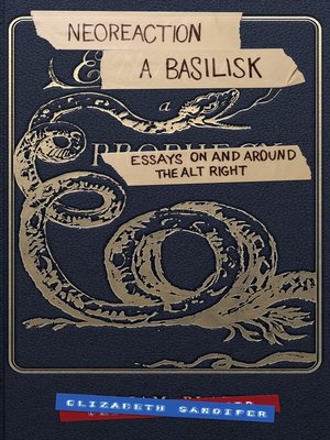 cover image of Neoreaction a Basilisk